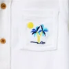 Terry Embroidered Palm Shirt