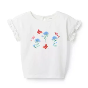 Butterfly Ruffle Tee