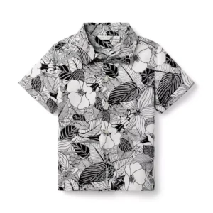 The Palm Bloom Poplin Shirt