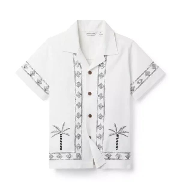 The Embroidered Cabana Shirt