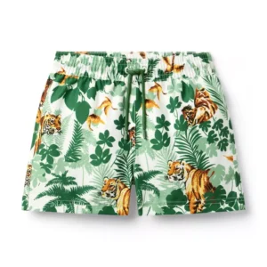 Recycled Tiger Swim Trunk