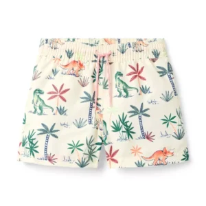 Recycled Dinosaur Swim Trunk