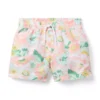 Recycled Floral Swim Trunk