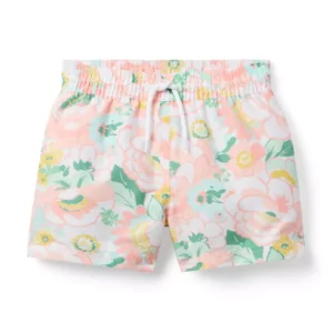 Recycled Floral Swim Trunk