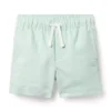 Linen-Cotton Pull-On Short