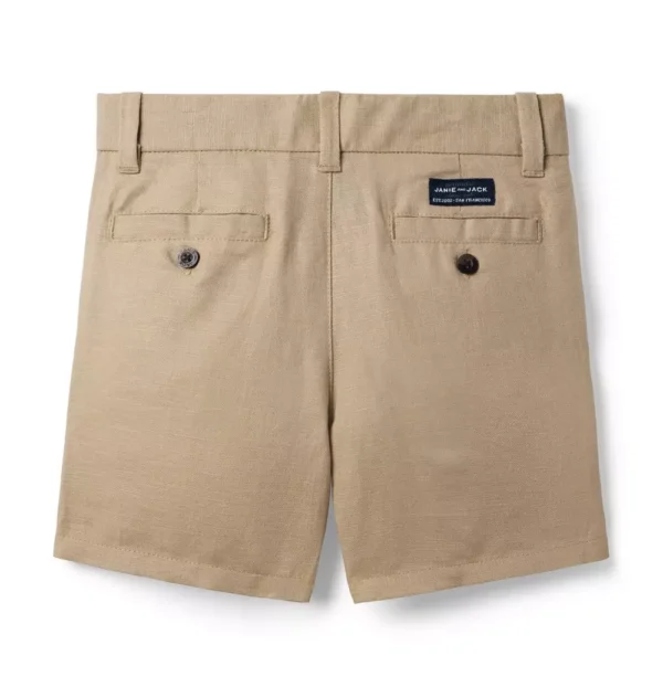 Linen-Cotton Short