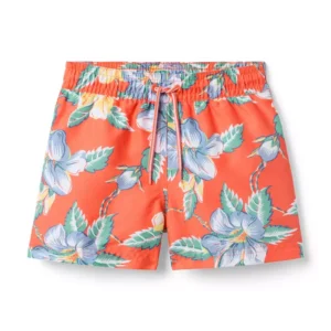Recycled Floral Swim Trunk