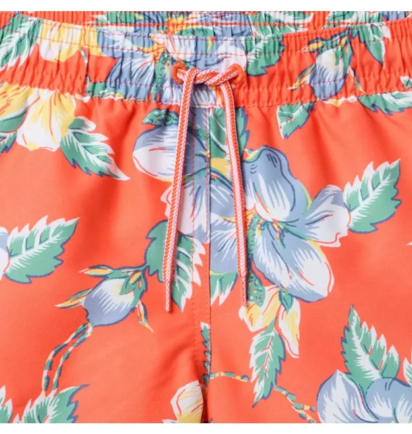 Recycled Floral Swim Trunk