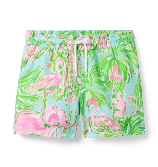Lilly Pulitzer x Janie and Jack Carter Swim Trunk