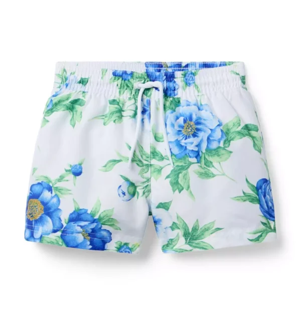 Recycled Floral Swim Trunk