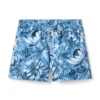 Recycled Tropical Leaf Swim Trunk