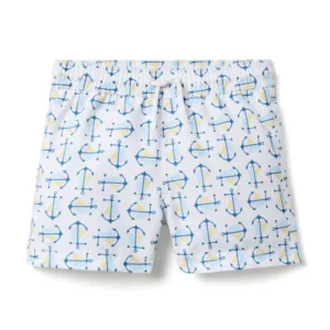 Recycled Anchor Swim Trunk