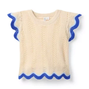 The Crochet Scalloped Top
