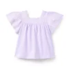 Girls Eyelet Detail Top