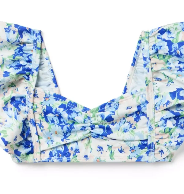 Recycled Floral Sweetheart 2-Piece Swimsuit