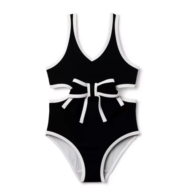 Cutout Bow Swimsuit