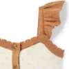 Pointelle Scalloped Sweater Top