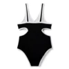 Cutout Bow Swimsuit