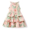 Floral Tiered Ruffle Dress