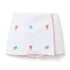 Embroidered Lobster Skort