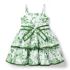 The Floral Toile Tiered Dress