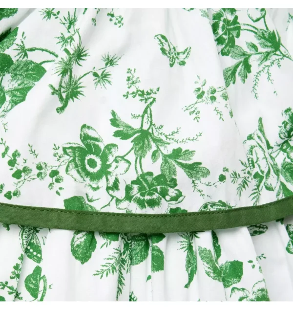 The Floral Toile Tiered Dress