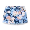 Pineapple Floral Wrap Skort