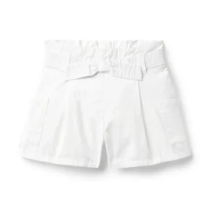 Twill Paperbag Waist Short