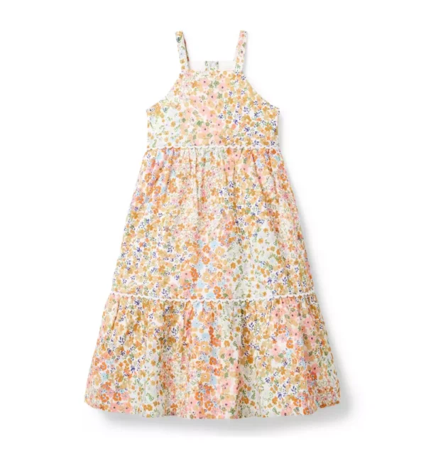 Floral Halter Maxi Dress