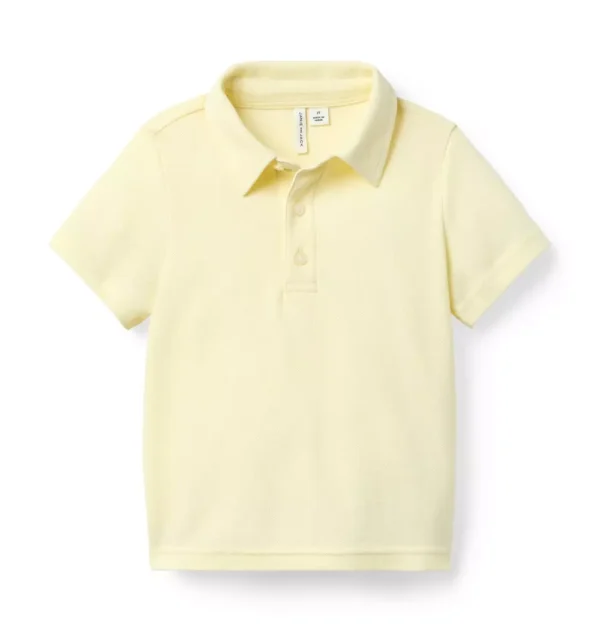 Cotton Pique Polo Shirt