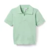 Relaxed Collar Textured Knit Polo