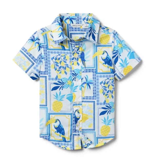 The Paradise Grove Poplin Shirt
