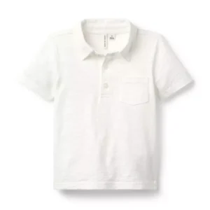 Slub Knit Polo