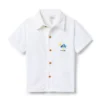 Terry Embroidered Palm Shirt